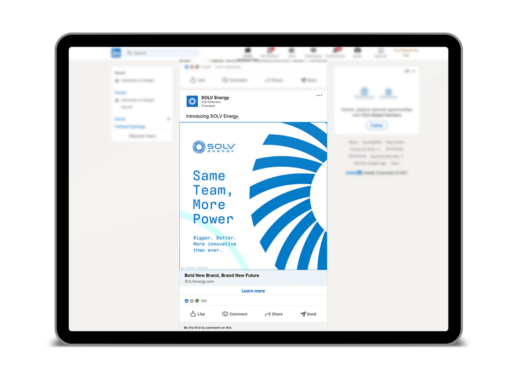 Solv Energy Tablet View